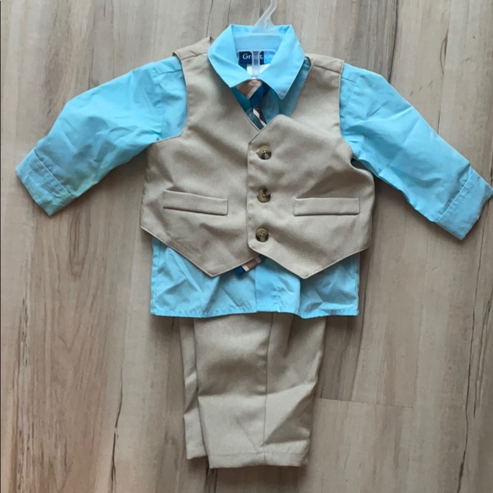 Baby 4 piece suit set